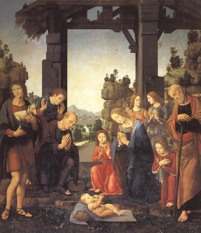 LORENZO DI CREDI The Adoration of the Shepherds China oil painting art